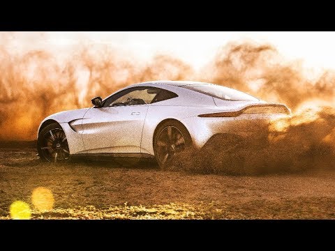 TopGear : the new Aston Martin Vantage 2018 tested in Morocco