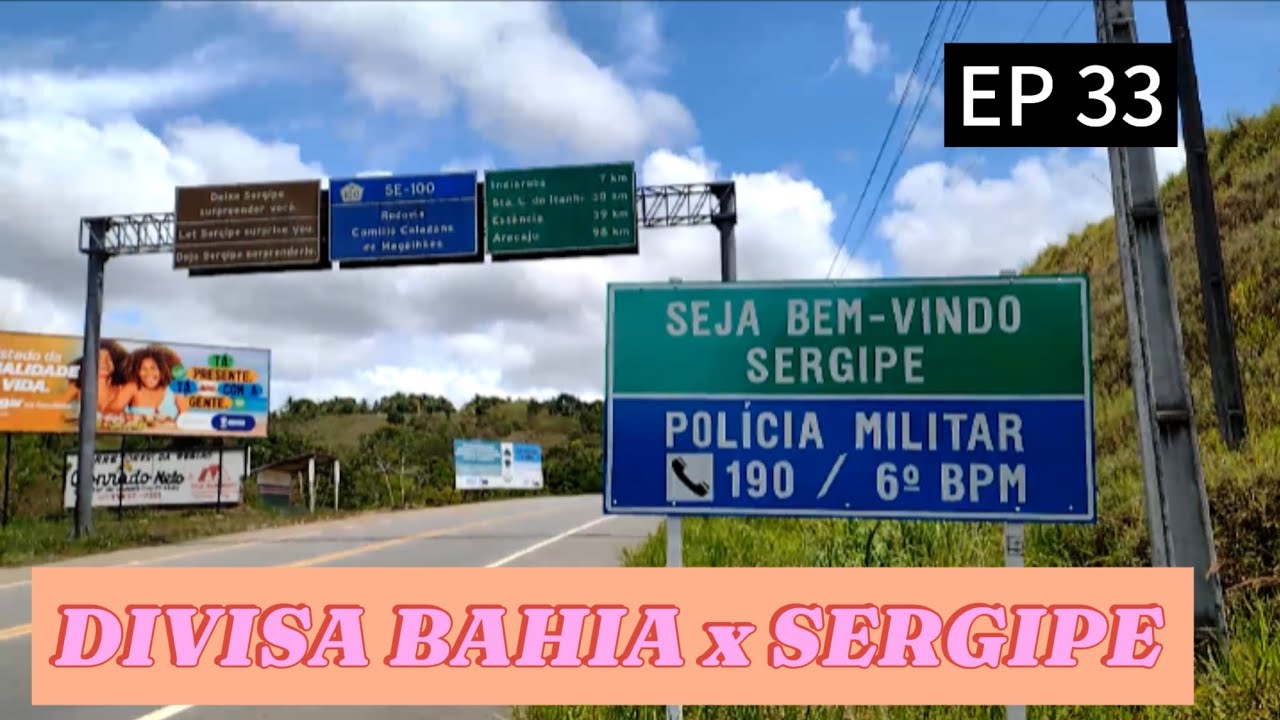 DIVISA BAHIA x SERGIPE, VIA BA-099