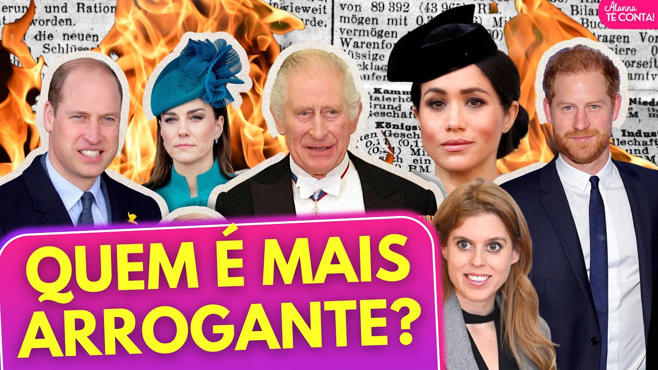 OS 14 MAIS ARROGANTES MEMBROS DA FAMÍLIA REAL