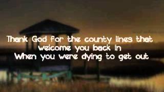 Thank God for Hometowns-Carrie Underwood [with lyrics]