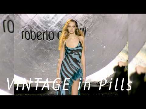 Vintage in Pills ROBERTO CAVALLI Fall 2000 Milan - 4K