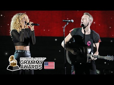 Rihanna & Coldplay (HD) - The 54th Annual Grammy Awards 2012 (Full Performance)