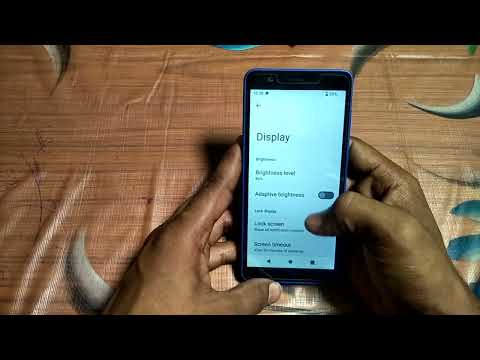 how to turn off adaptive brightness  nokia C3