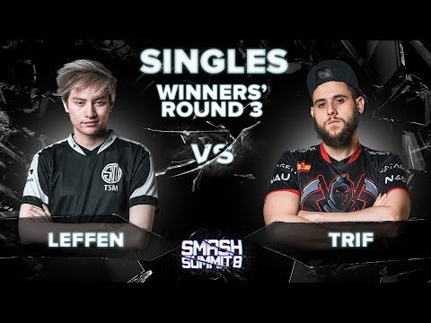 Leffen vs Trif - Winners' Round 3: Melee Singles - Smash Summit 8 | Fox vs Peach