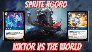 Viktor Sprite Aggro vs THE WORLD ll Riftbound Unleashed Deck and Games