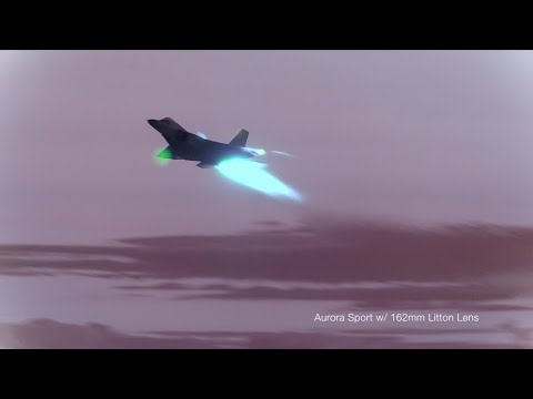 F-22 Raptors Hit Afterburners