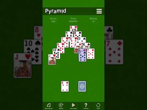 Pyramid Solitaire Video