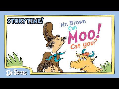 Full Episode: Mr Brown Can Moo! | Official Animated Read Along | Dr. Seuss Storytime