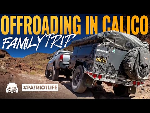 Climbing Calico California In A Patriot Campers X1! [Shot & Edited by TKM Adventures]