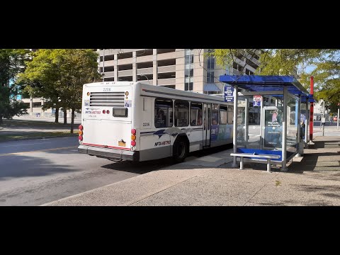 NFTA Metro Ride Route 32A Outbound Bus 2206 - 2002 Gillig Advantage