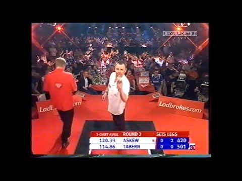 Dave Askew vs Alan Tabern PDC World Darts Championship 2007 - Round 3