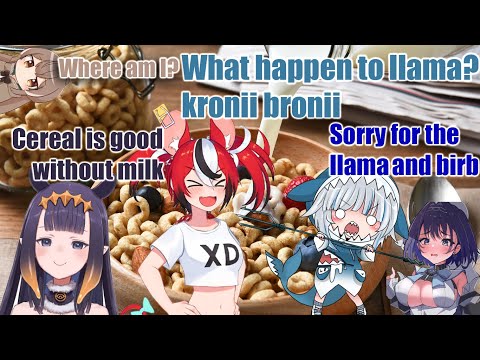 Clozt - 『Bae solo Minecraft stream suddenly became collab stream』 【Kronii, Gura, Ina, and Mumei】
