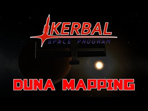 Kerbal Space Program - SCANsat Mapping Duna
