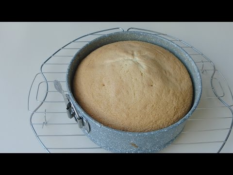 3 Ingredients Sponge cake