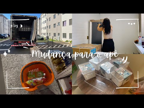 Vlog, moving to the apartment, supermarket, organizing the apartment, I'm going to live alone