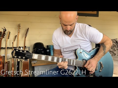 Gretsch G2622LH Streamliner Center Block with Rosewood Fretboard, V-Stoptail Left-Handed 2016 - 2018 - Flagstaff Sunset image 13
