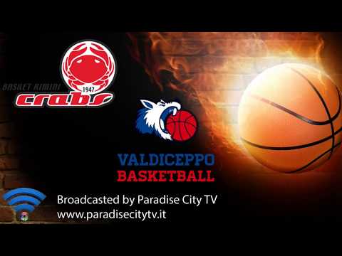 Basket Rimini Crabs vs. Sicoma Valdiceppo - Serie B Girone D 2016-2017
