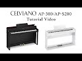 Casio E-Piano CELVIANO AP-300GB