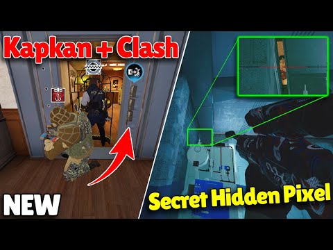 *NEW* Kapkan + Clash Bait Trick | Secret Hidden Pixel Angle On Clubhouse - Rainbow Six Siege