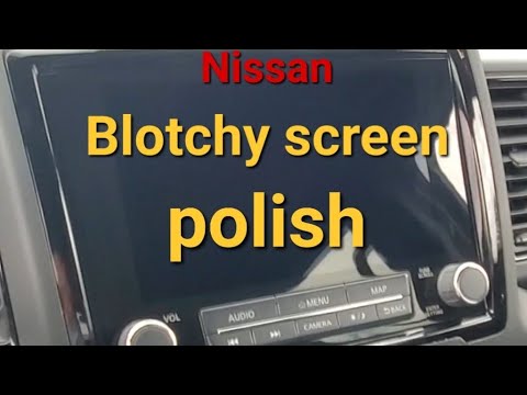 Fix Touchscreen scratches - Nissan Frontier.