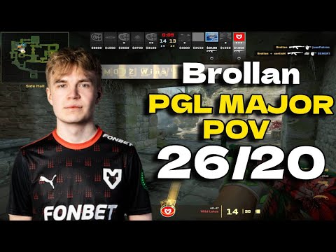 CS2 POV MOUZ Brollan (26/20) vs Guild Eagles (Ancient) PGL CS2 Major Copenhagen 2024 Europe RMR B