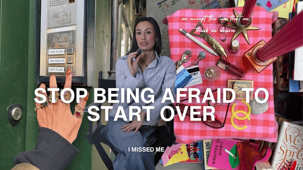 STOP BEING AFRAID TO START OVER