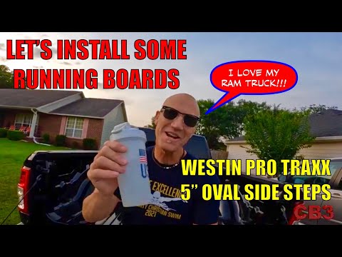 Installing RUNNING BOARDS on my 2022 RAM 1500 TRUCK!!! The truck gets a NAME!!!