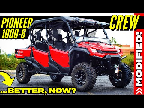 New 2023 Honda Pioneer 1000-6 Deluxe Crew = Better with Accessories?