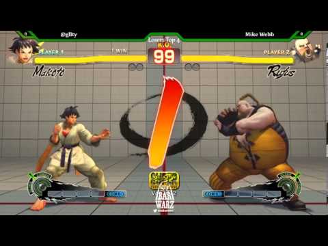 Gllty (Makoto) vs MikeWebb (Rufus)