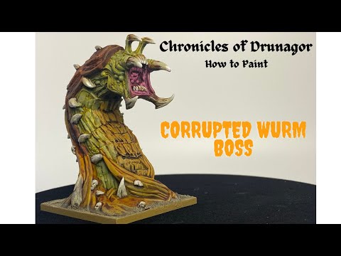 How to Paint the Corrupted Wurm Boss