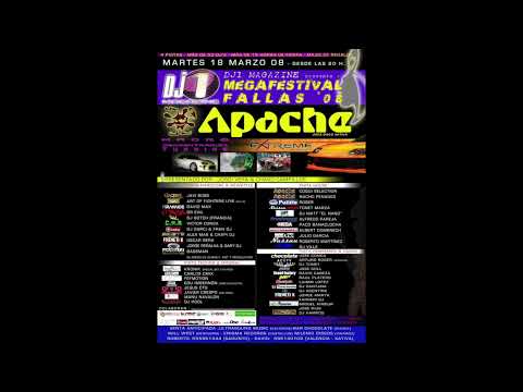 Falca @ Dj1 Magazine presenta: Megafestival de Fallas'08 en macro-discoteca Apache Xàtiva (Valencia)