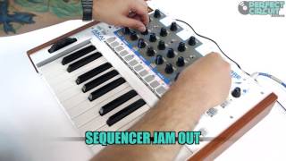 AKAI Timbre Wolf Analog Synthesizer Demo