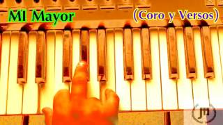 &quot;Down&quot; Rakim y Ken Y (PIANO TUTORIAL Fácil + FLP) ACORDES Javier Melodico