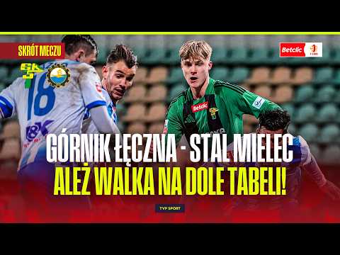 SUMMARY: GÓRNIK ŁĘCZNA - STAL MIELEC. A HARD BATTLE FOR RECOVERY! BETCLIC 1 LIGA
