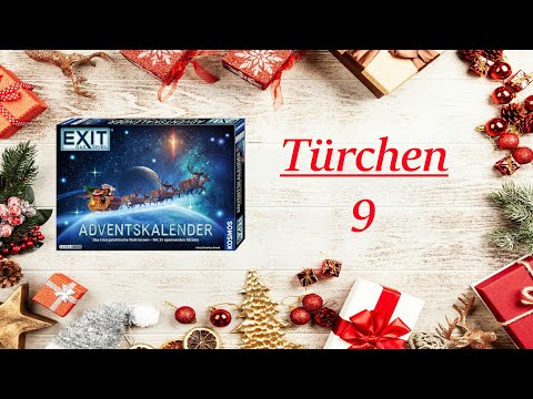 Exit Adventskalender 2024 Türchen Nr: 9