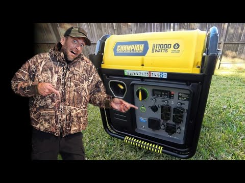 NEW Champion 11,000 Watt Inverter Generator