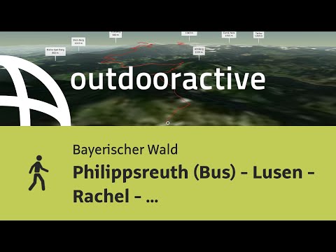 Wanderung im Bayerischen Wald: Philippsreuth (Bus) - Lusen - Rachel - Großer Falkenstein - ...