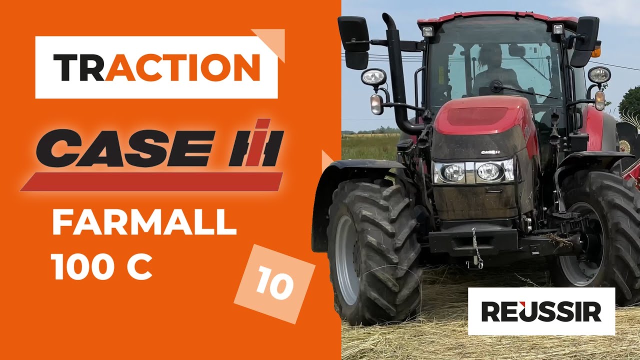 L'essai du tracteur Case IH Farmall 100 C Advanced - TRACTION #10