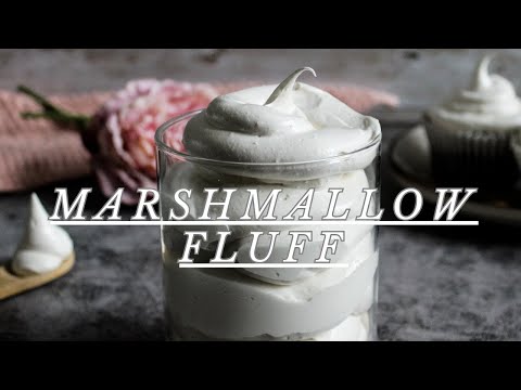 Marshmallow fluff is so easy to make!
