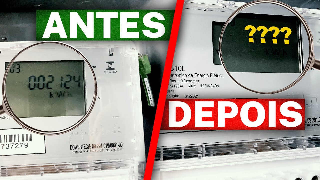 Liguei o SISTEMA de ENERGIA SOLAR sem trocar o MEDIDOR...