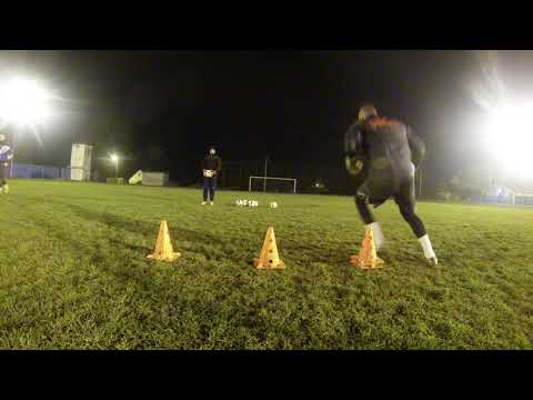 Goalkeeper warm up - Hnk Djakovo Croatia