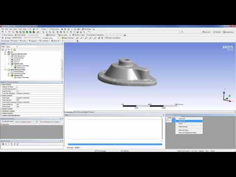 Copying Time Steps from a Thermal Transient to a Static Structural Model in ANSYS Mechanical