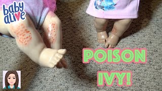 Baby Alives Get Poison Ivy!