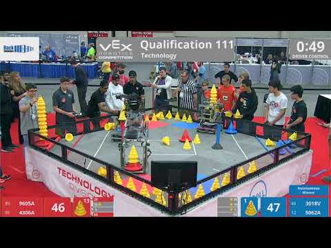 2018 VRC Tech Q111 - 9605A 4306A vs 3018V 5062A - 96 to 97