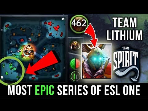 TSPIRIT vs LITHIUM MOST EPIC Comeback vs MEGACREEPS - ESL One Hamburg EU Qualifiers - Dota 2