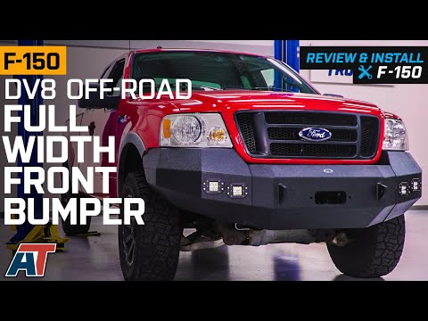2004-2008 F150 DV8 Off-Road Full Width Front Bumper Review & Install