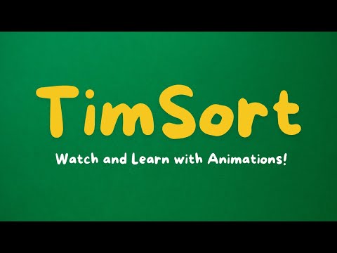 Timsort Implemented In Python