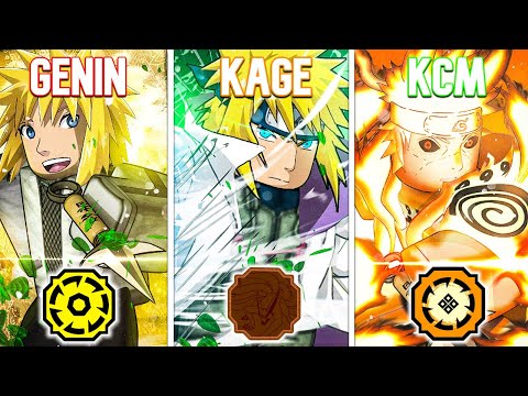 Becoming All Forms Of MINATO NAMIKAZE in 24 Hours.. - Shindo Life (Roblox)