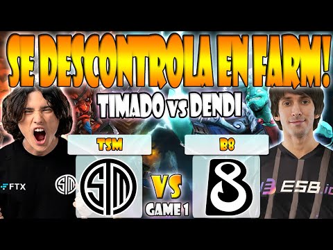 TSM VS B8 BO3[GAME 1] TIMADO, BRYLE VS DENDI, FUNN1K - DPC NA 2023 TOUR 2:DIVISION 1 - DOTA 2