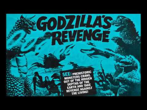 Godzilla's Revenge/Crime Fiction - Synth Cover